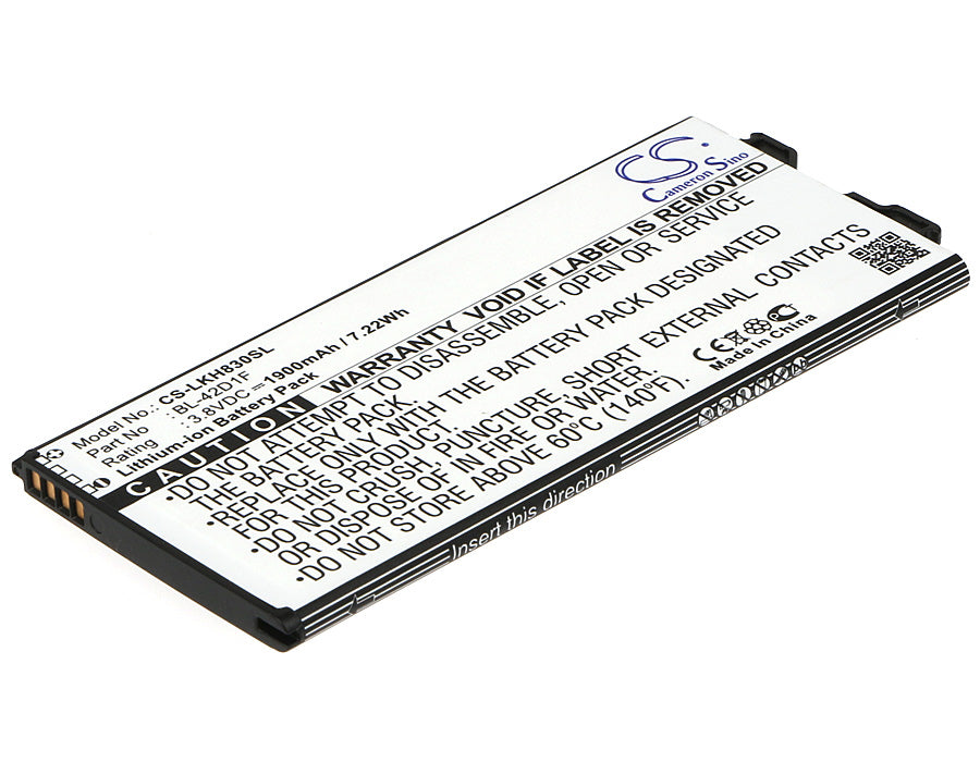 LG AS992 G5 G5 Lite G5 SE H820 H830 H840 H 1900mAh Replacement Battery-main