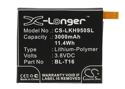 LG G Flex 2 H950 H955 H959 LS996 US995 Replacement Battery-main