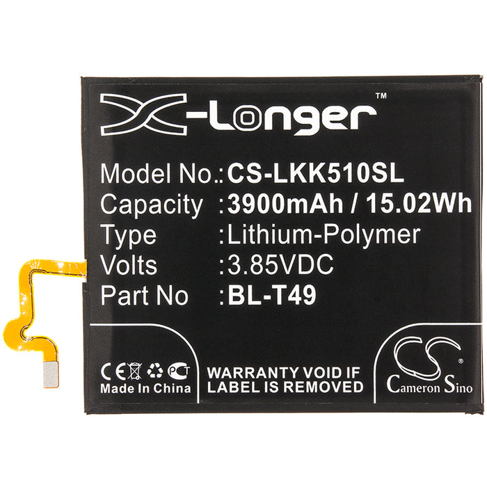 LG K510 K51S LM-K410BMW LM-K510BMW LM-K510HM Mobile Phone Replacement Battery-3