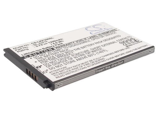 LG C550 Optimus Me P350 Replacement Battery-main