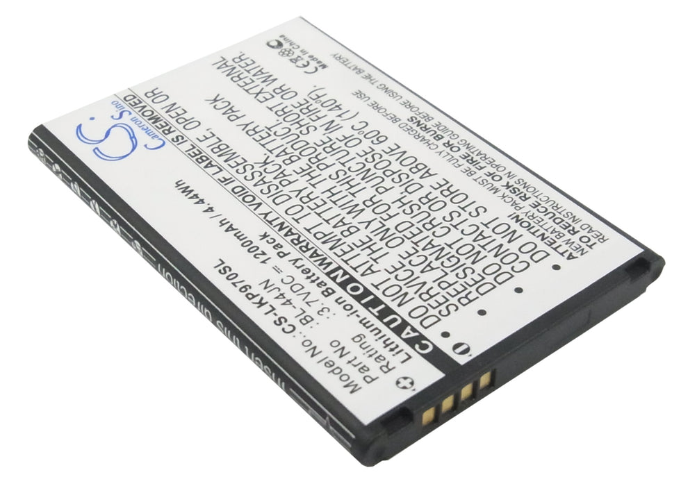 LG AS680 AS860 Ignite C660 Pro Connect 4G E400 E400F E405 E405F E420 E425F E435F E510 E510F E610 E610F E612 E 1200mAh Mobile Phone Replacement Battery-2