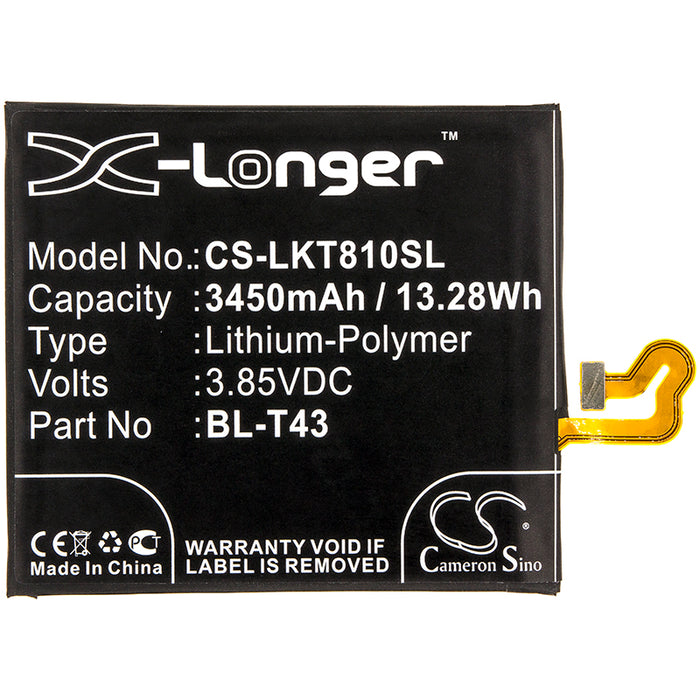 LG G810 G8S ThinQ G8S ThinQ Global LMG810EA LMG810EAW LM-G810EAW Mobile Phone Replacement Battery-3