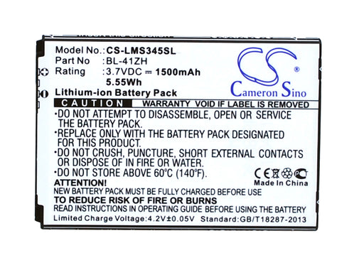 LG C40 Power D213 D213N D290 D290N Destiny 1500mAh Replacement Battery-main