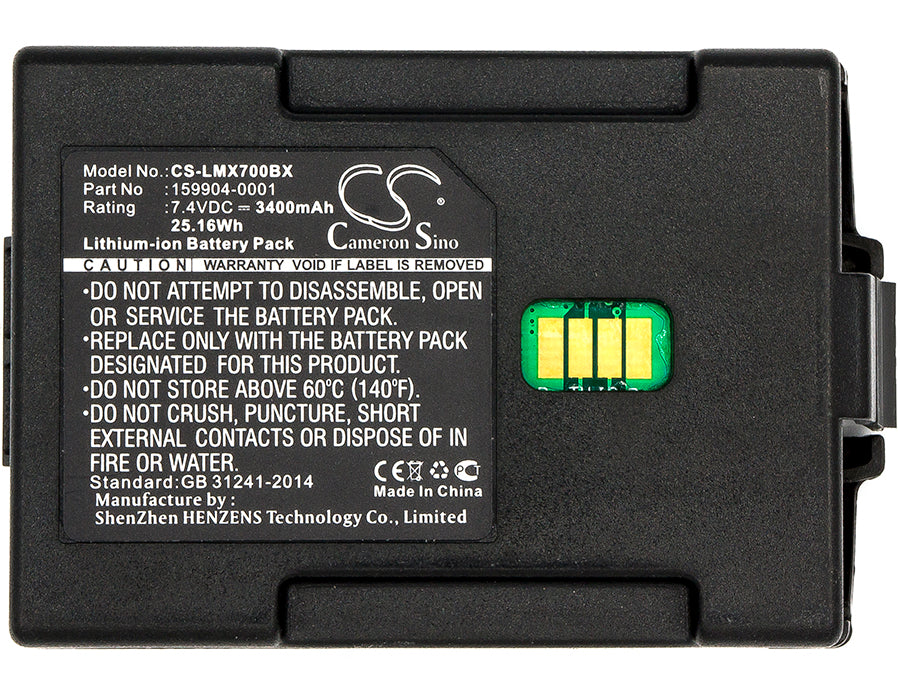 LXE MX7 3400mAh Replacement Battery-3