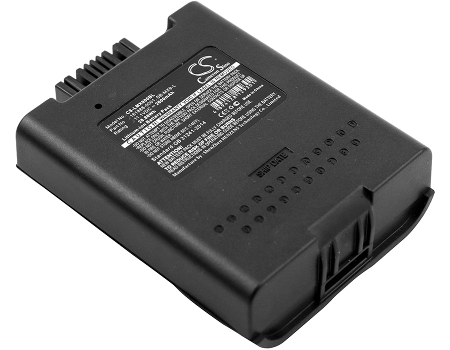 LXE FC3 MX9 MX9380 MX9381 MX9A1B1B1F1A0US  2600mAh Replacement Battery-main