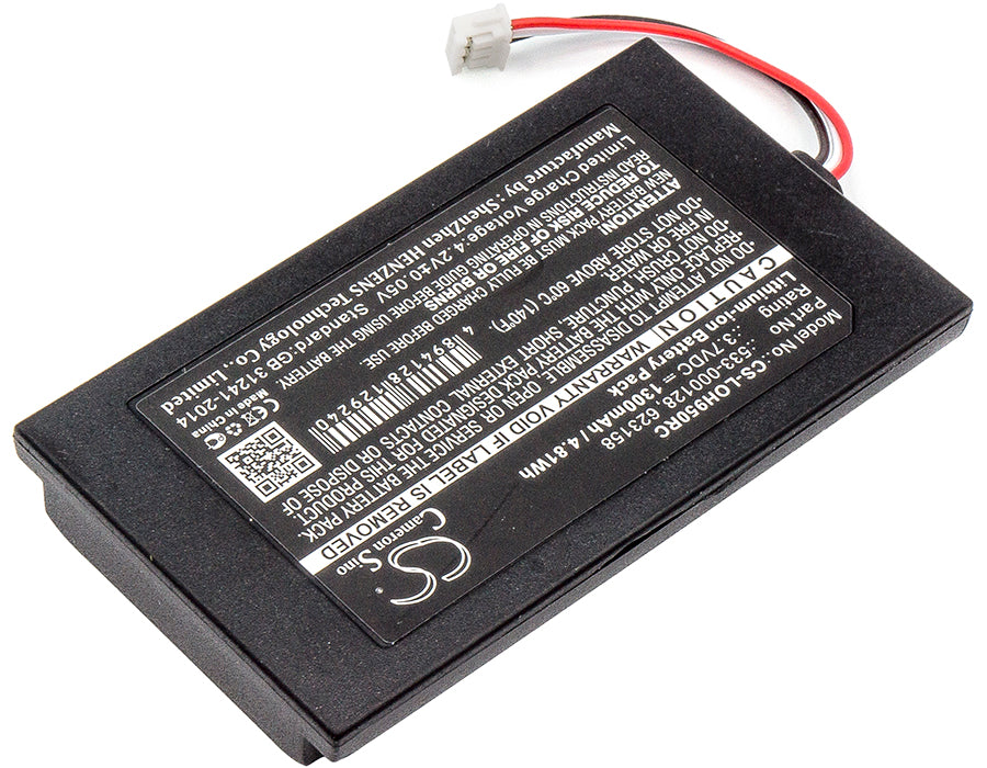 Logitech 915-000257 915-000260 Elite Harmony 950 Remote Control Replacement Battery-2