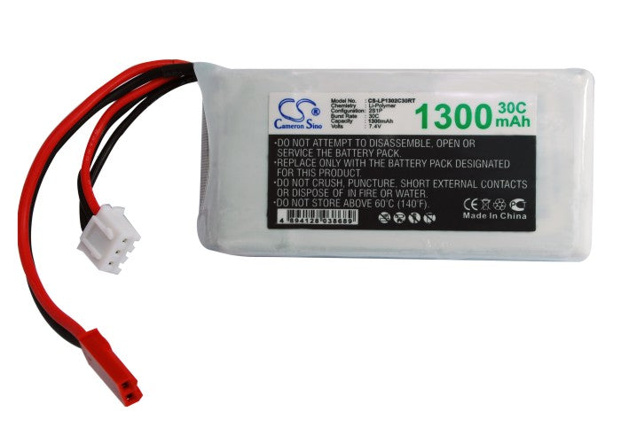 RC CS-LP1302C30RT 1300mAh Helicopter Replacement Battery-5