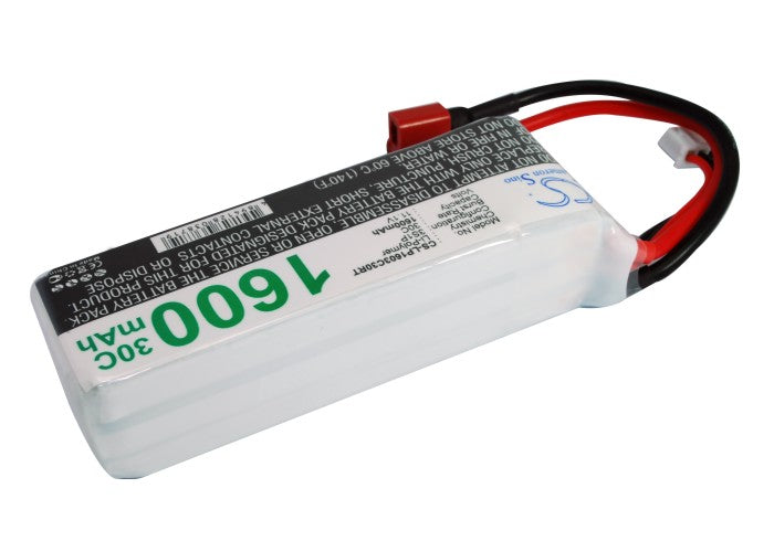 RC CS-LP1603C30RT 1600mAh Helicopter Replacement Battery-2