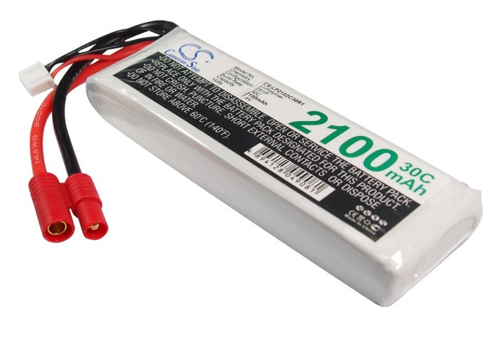 RC CS-LP2102C30R1 2100mAh Helicopter Replacement Battery-2