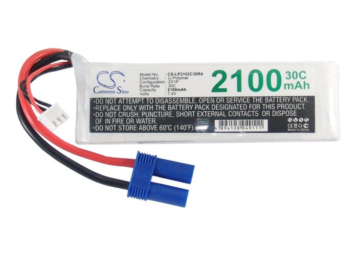 RC CS-LP2102C30R4 2100mAh Train Replacement Battery-5