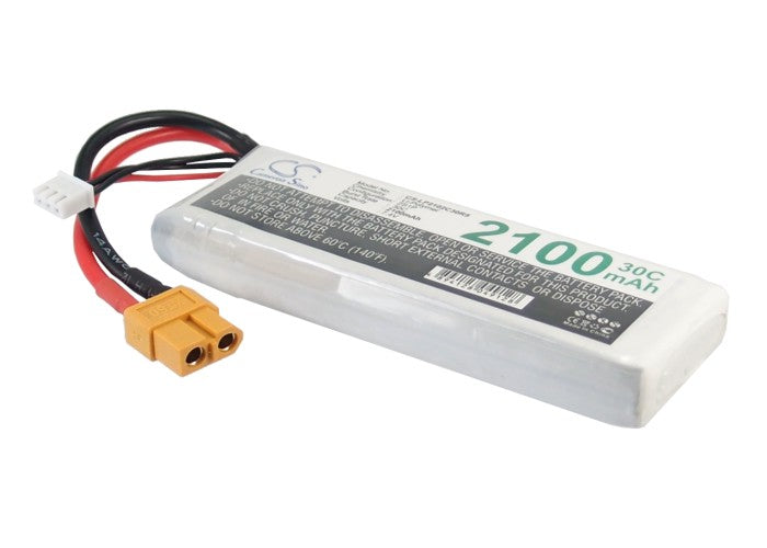 RC CS-LP2102C30R5 2100mAh Helicopter Replacement Battery-2