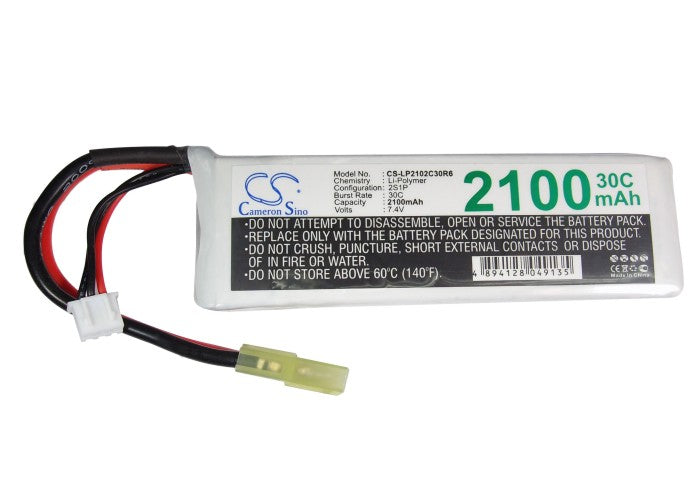 RC CS-LP2102C30R6 2100mAh Plane Replacement Battery-5