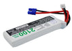 RC CS-LP2102C30RN 2100mAh Train Replacement Battery-2