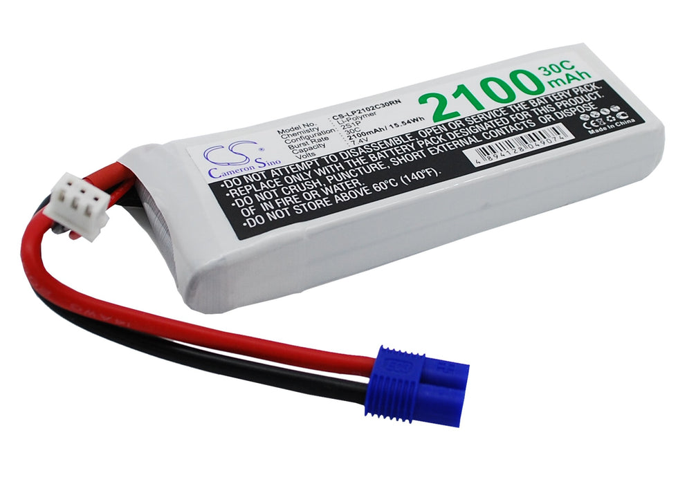 RC CS-LP2102C30RN 2100mAh Helicopter Replacement Battery-3