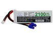 RC CS-LP2102C30RN 2100mAh Train Replacement Battery-5