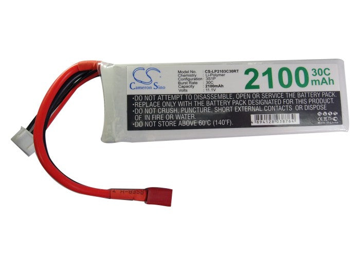 RC CS-LP2103C30RT 2100mAh Train Replacement Battery-5