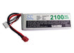 RC CS-LP2104C30RT 2100mAh Train Replacement Battery-5