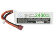 RC CS-LP2403C30RT 2400mAh Car Replacement Battery-5