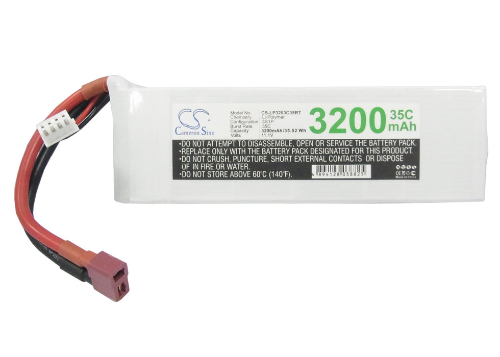 RC CS-LP3203C35RT 3200mAh Helicopter Replacement Battery-5