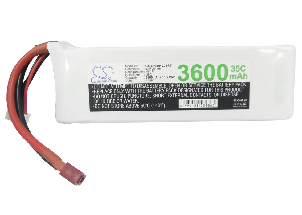 RC CS-LP3604C35RT 3600mAh Plane Replacement Battery-5