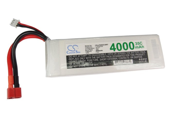 RC CS-LP4002C35RT 4000mAh Helicopter Replacement Battery-5