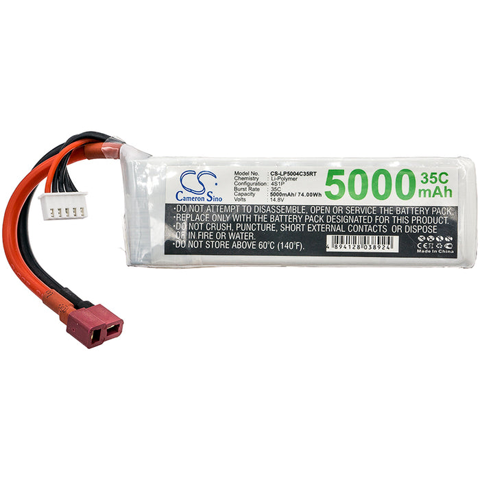 RC CS-LP5004C35RT 5000mAh Helicopter Replacement Battery-3