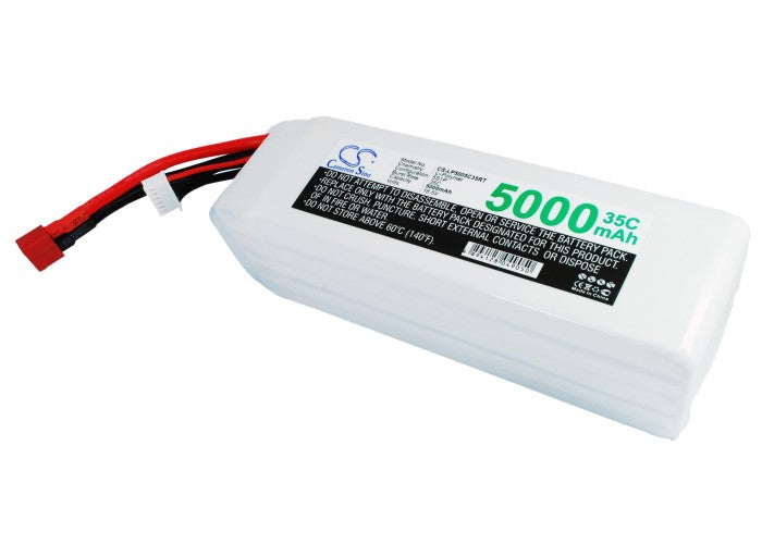 RC CS-LP5005C35RT 5000mAh Helicopter Replacement Battery-2