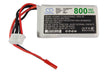 RC CS-LP8003C30RT 800mAh Tank Replacement Battery-5