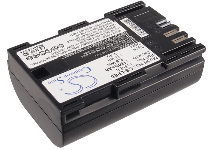 Canon 5D Mark III EOS 5D Mark II EOS 5D Mark III EOS 60D EOS 60Da EOS 6D EOS 7D EOS 7D Mark II 1800mAh Camera Replacement Battery-2