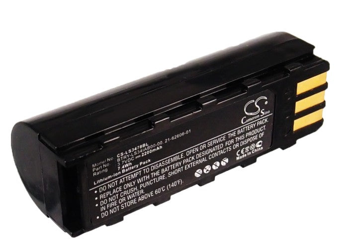 Symbol DS3478 DS3578 DSS3478 LS3478 LS3478 2200mAh Replacement Battery-main