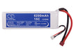 RC CS-LT105RT 6200mAh Helicopter Replacement Battery-5