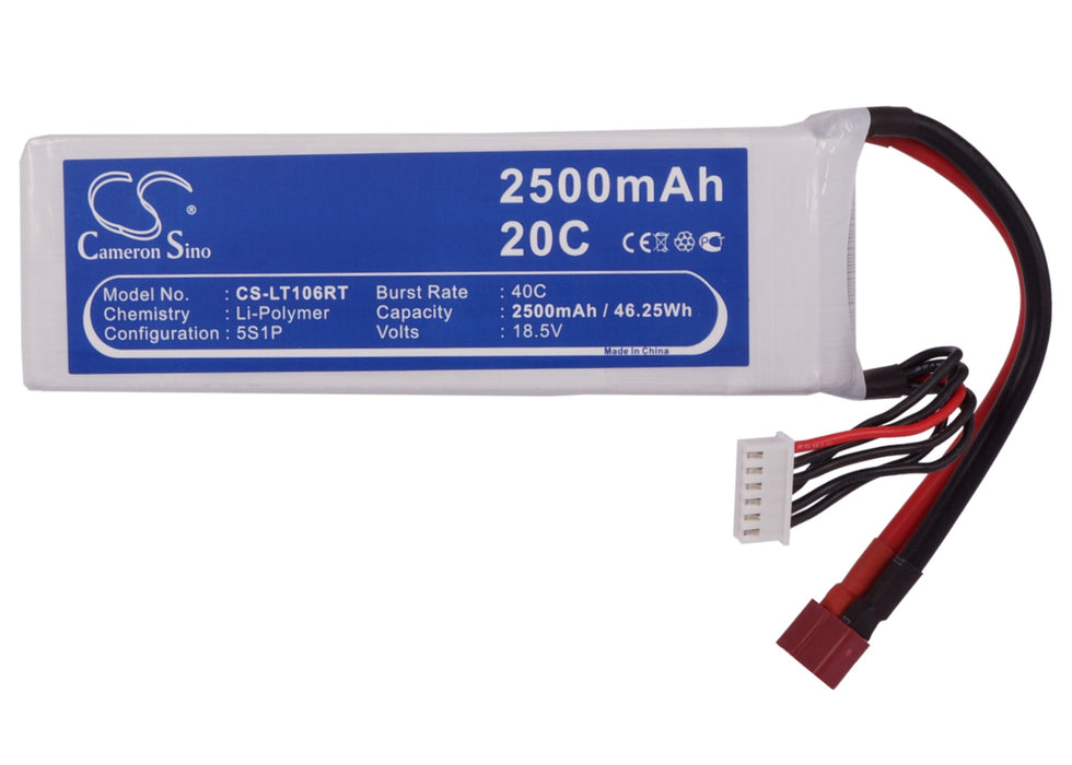 RC CS-LT106RT 2500mAh Helicopter Replacement Battery-5