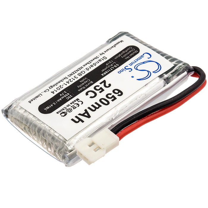 UDI U816A U941A 650mAh Drone Replacement Battery-2