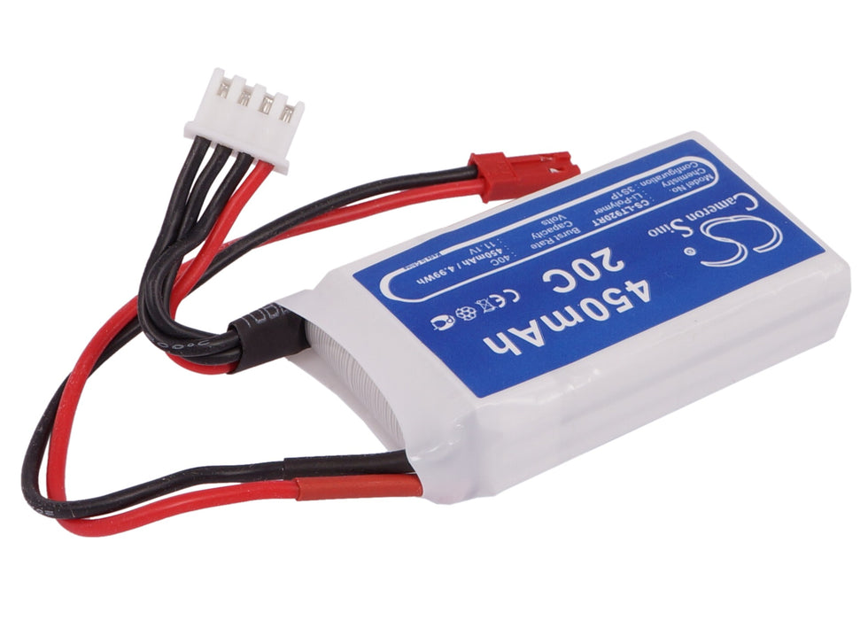 RC CS-LT920RT 450mAh Helicopter Replacement Battery-2