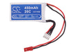 RC CS-LT920RT 450mAh Helicopter Replacement Battery-5