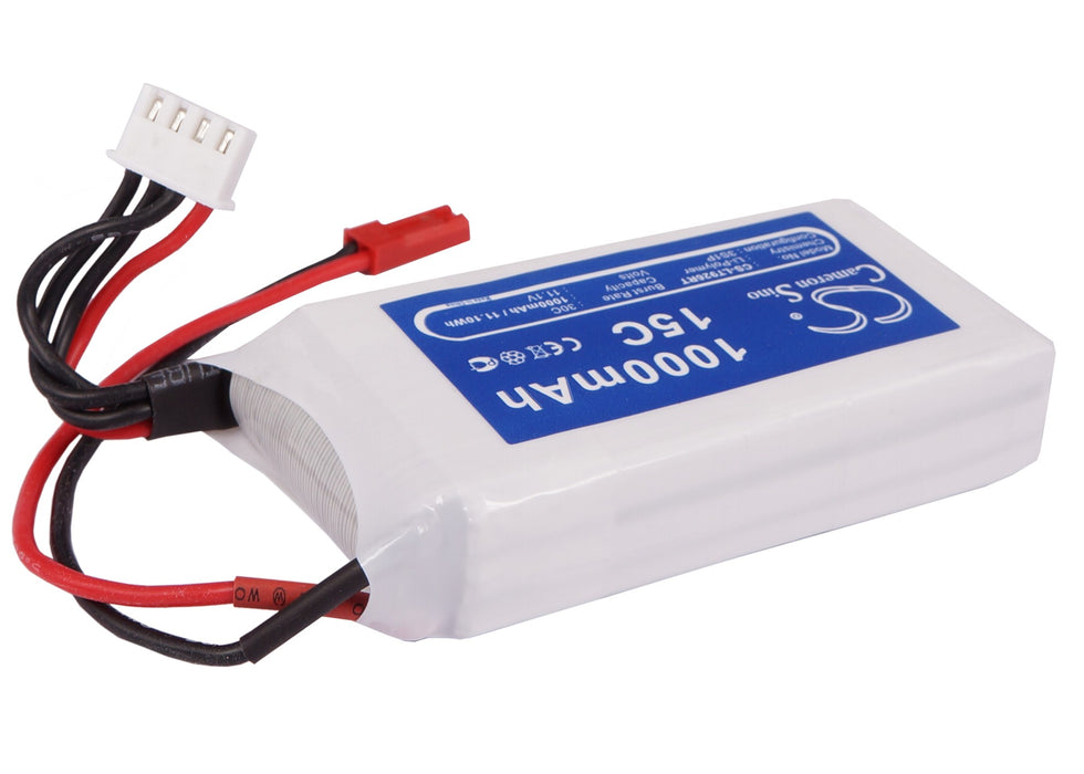 RC CS-LT926RT 1000mAh Helicopter Replacement Battery-2