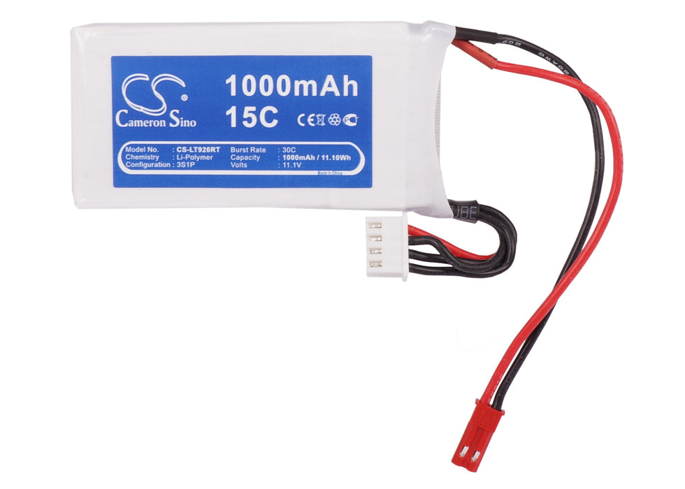 RC CS-LT926RT 1000mAh Helicopter Replacement Battery-5