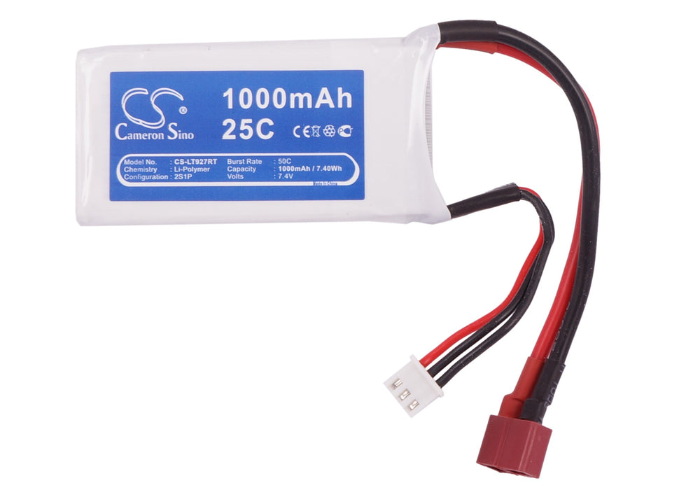 RC CS-LT927RT 1000mAh FPV Replacement Battery-5