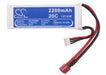 RC CS-LT939RT 2200mAh Helicopter Replacement Battery-5