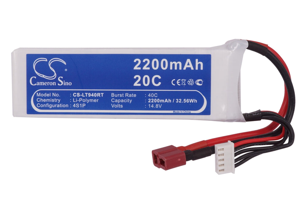 RC CS-LT940RT 2200mAh Tank Replacement Battery-5