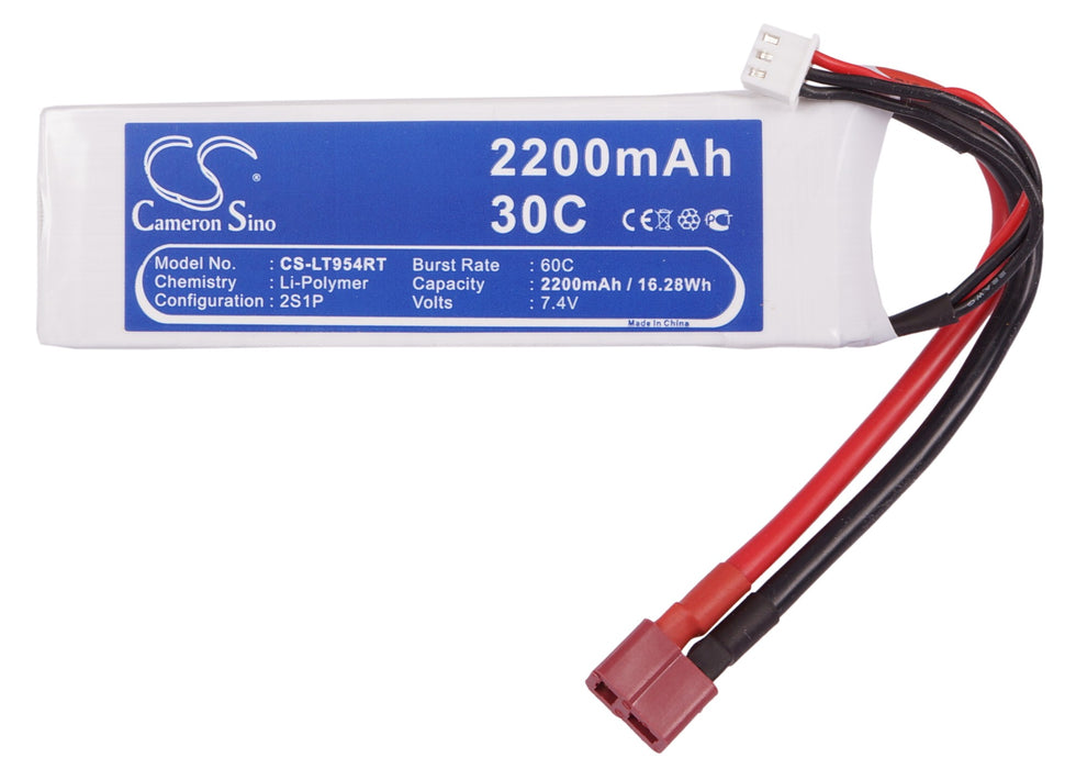 RC CS-LT945RT 2200mAh Train Replacement Battery-5