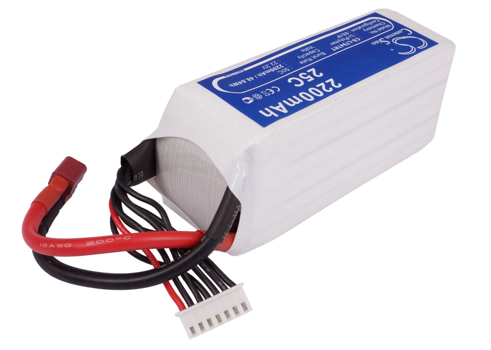 RC CS-LT947RT 2200mAh Helicopter Replacement Battery-2
