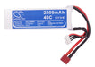 RC CS-LT950RT 2200mAh Train Replacement Battery-5