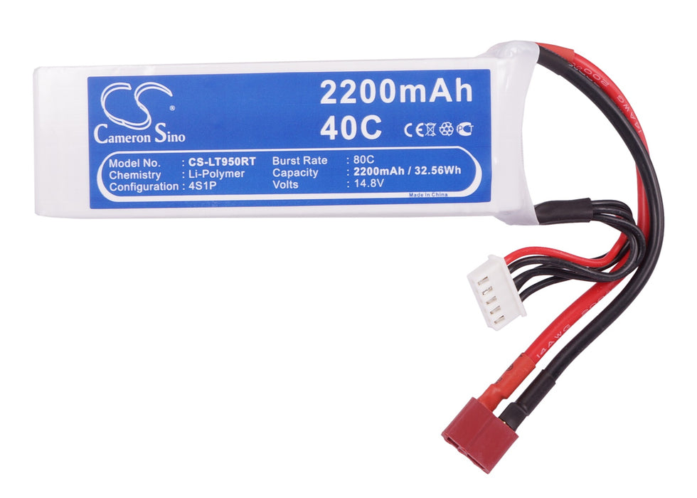 RC CS-LT950RT 2200mAh Train Replacement Battery-5