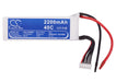 RC CS-LT952RT 2200mAh Robot Replacement Battery-5