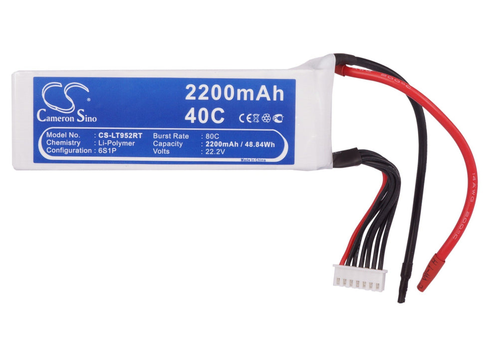 RC CS-LT952RT 2200mAh Helicopter Replacement Battery-5