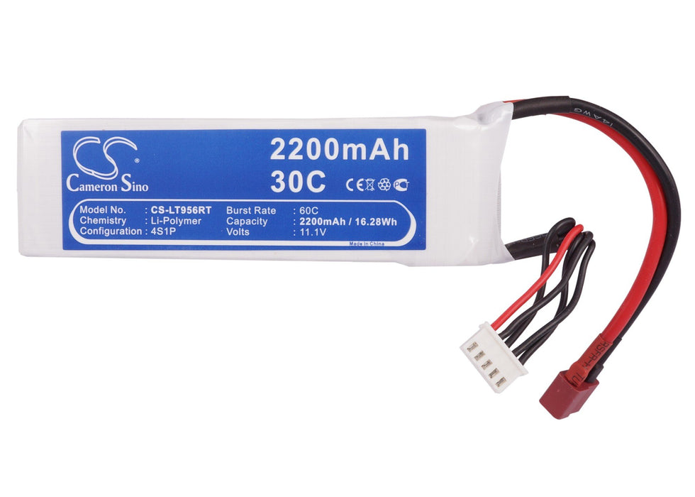 RC CS-LT956RT 2200mAh Plane Replacement Battery-5