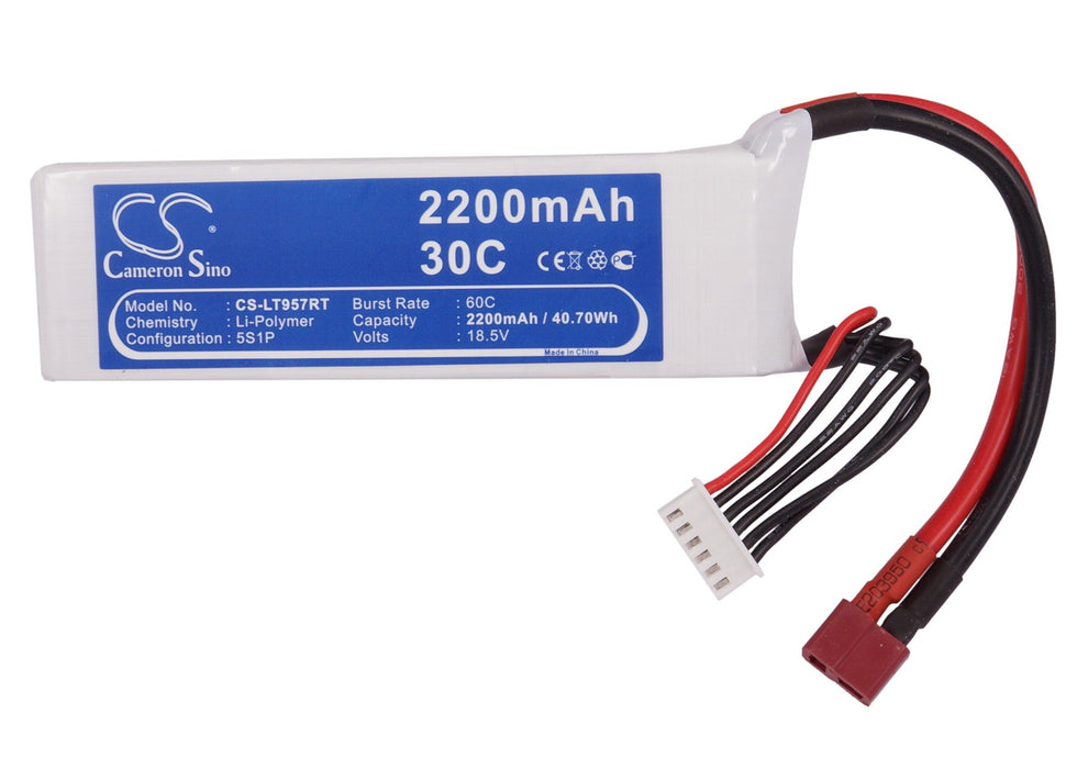 RC CS-LT957RT 2200mAh Tank Replacement Battery-5