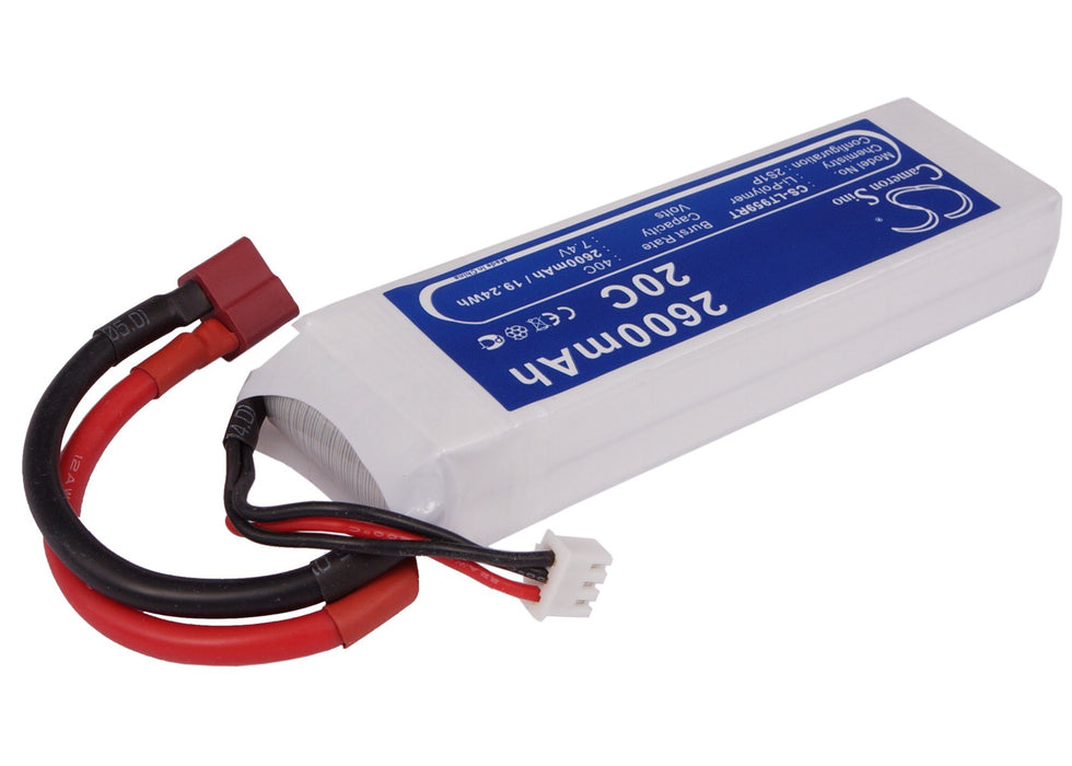 RC CS-LT959RT 2600mAh Helicopter Replacement Battery-2