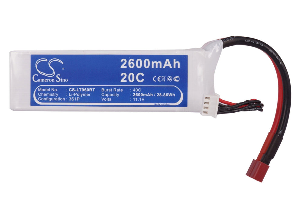 RC CS-LT960RT 2600mAh Train Replacement Battery-5